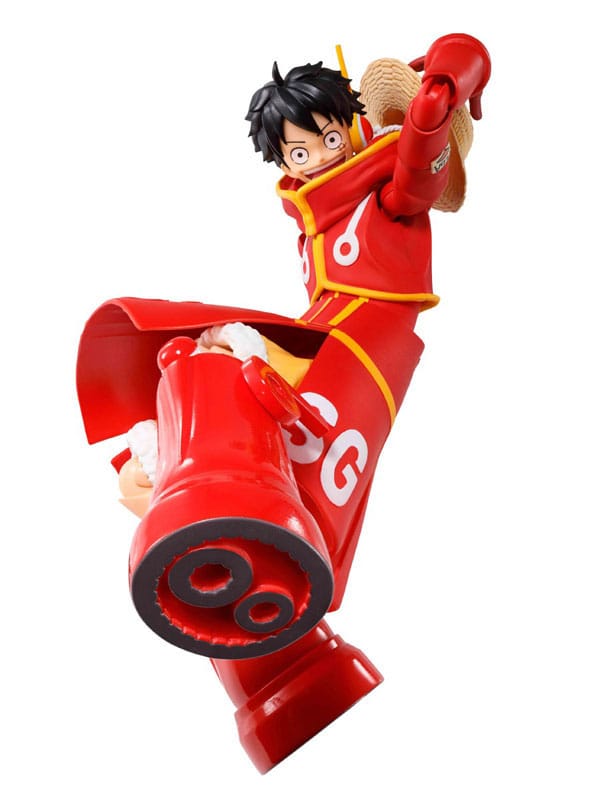 MADE TO ORDER One Piece SHFiguarts Action Figure Monkey D. Luffy Future Island Egghead 15 cm