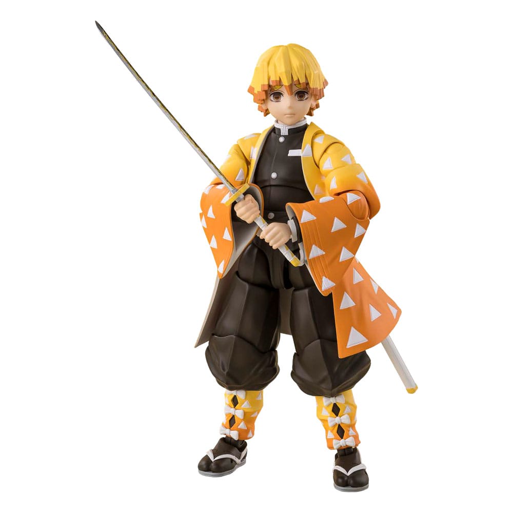 PREORDINE+ CHIUSO 05/2027 Demon Slayer: Kimetsu no Yaiba S.H. Figuarts Action Figure Zenitsu Agatsuma 14 cm