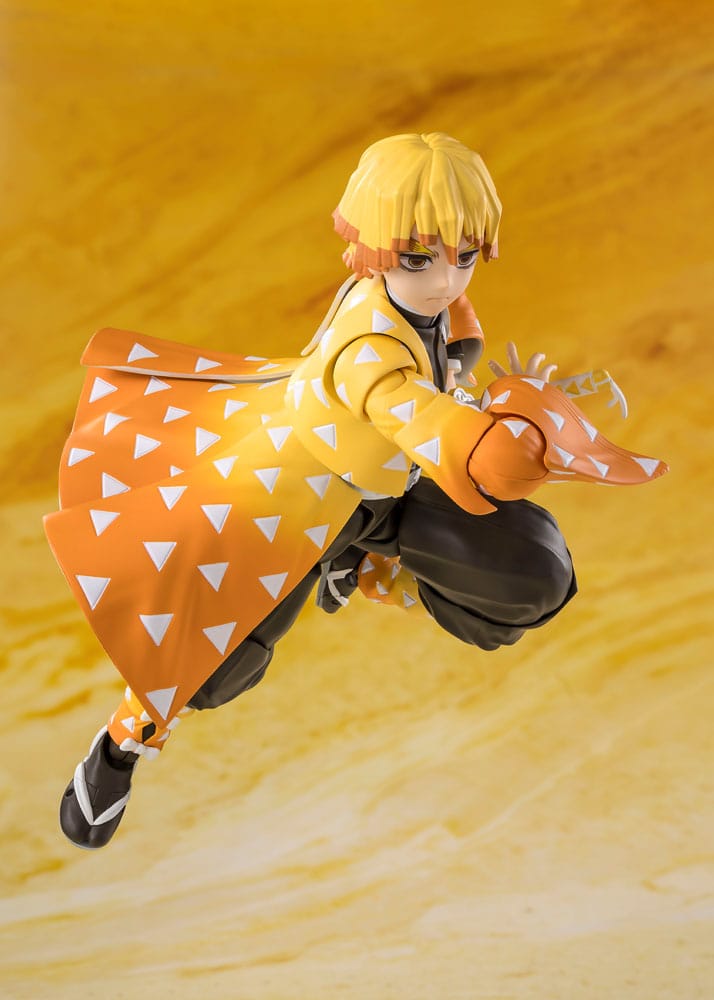 PREORDINE+ CHIUSO 05/2027 Demon Slayer: Kimetsu no Yaiba S.H. Figuarts Action Figure Zenitsu Agatsuma 14 cm