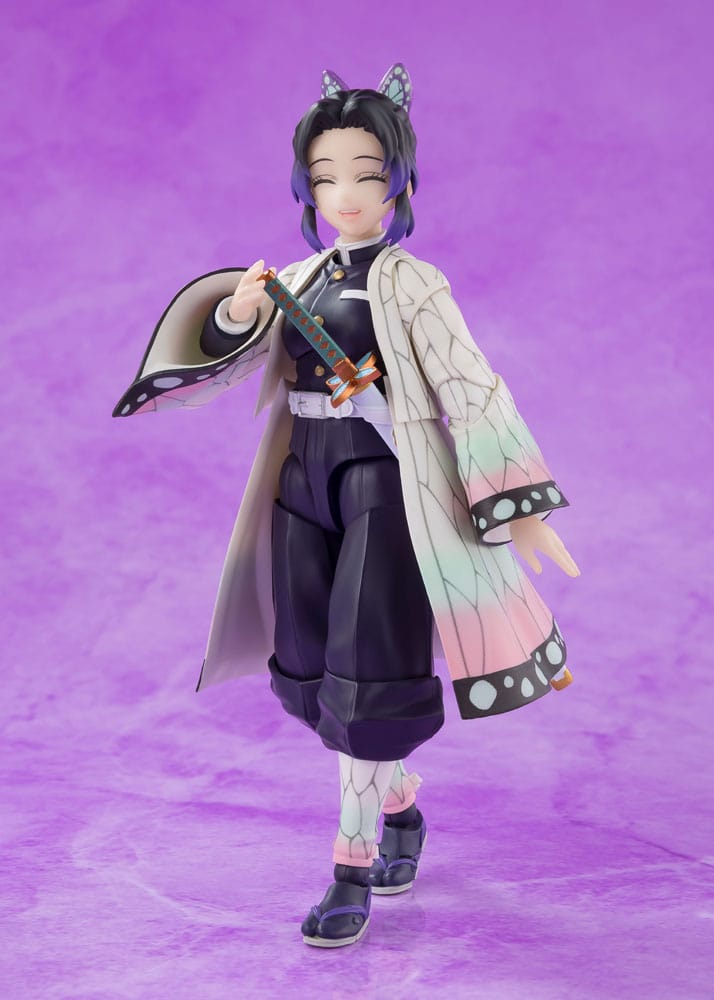 PREORDINE+ 12/2025 Demon Slayer: Kimetsu no Yaiba S.H.Figuarts Action Figure Shinobu Kocho 13 cm