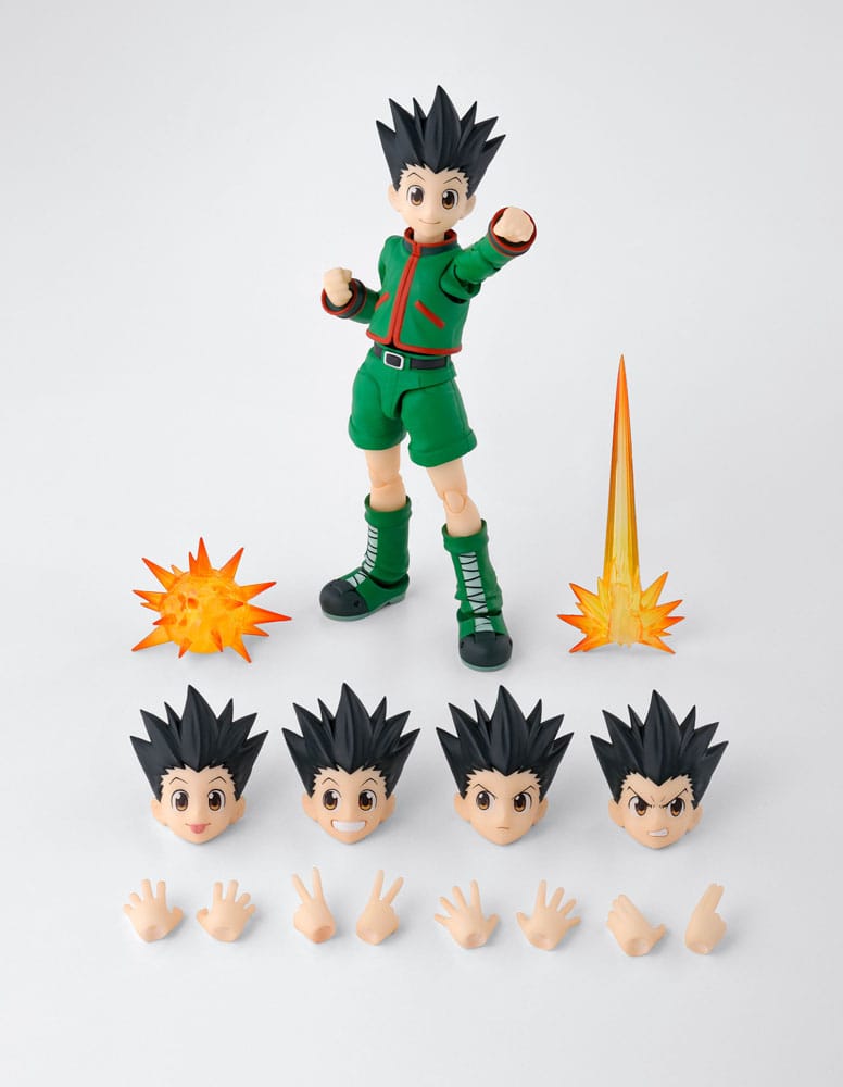 SU ORDINAZIONE Hunter x Hunter S.H.Figuarts Action Figure Gon 14 cm    