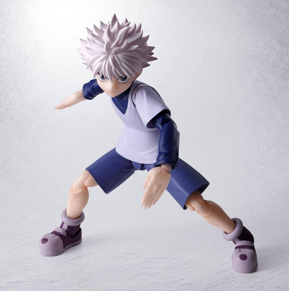 SU ORDINAZIONE Hunter x Hunter S.H.Figuarts Action Figure Killua 14 cm    