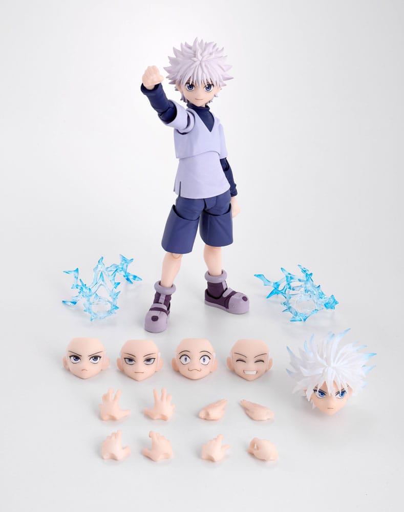 SU ORDINAZIONE Hunter x Hunter S.H.Figuarts Action Figure Killua 14 cm    