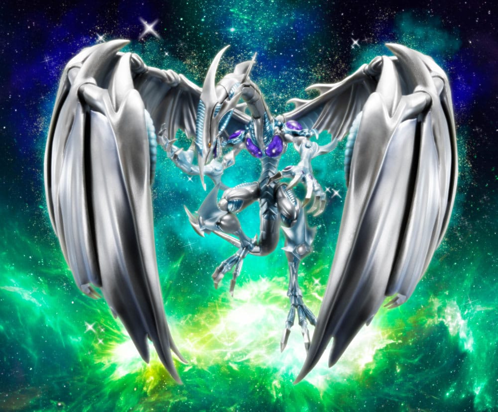 SU ORDINAZIONE Yu-Gi-Oh! 5D´s S.H. Monster Arts Action Figure Stardust Dragon 53 cm