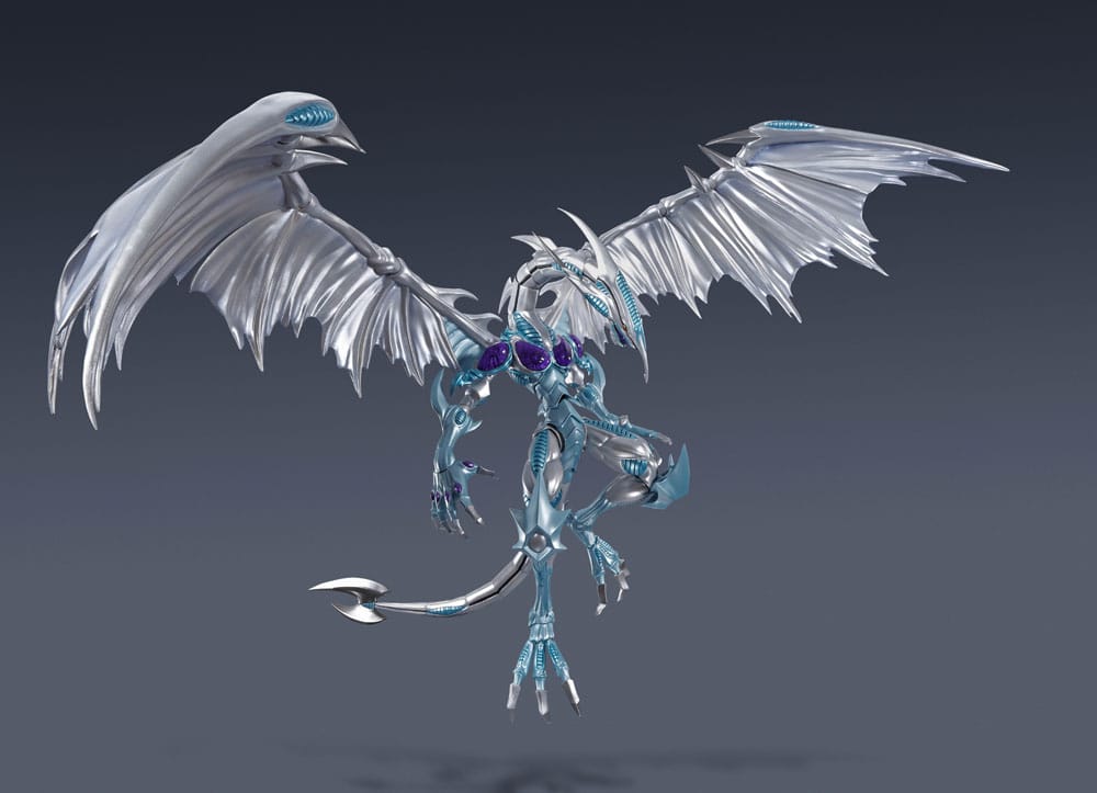 SU ORDINAZIONE Yu-Gi-Oh! 5D´s S.H. Monster Arts Action Figure Stardust Dragon 53 cm