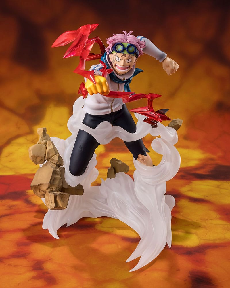 Auf Bestellung gefertigte One Piece Figuarts ZERO Extra Battle PVC-Statue Koby Honesty Impact 19 cm