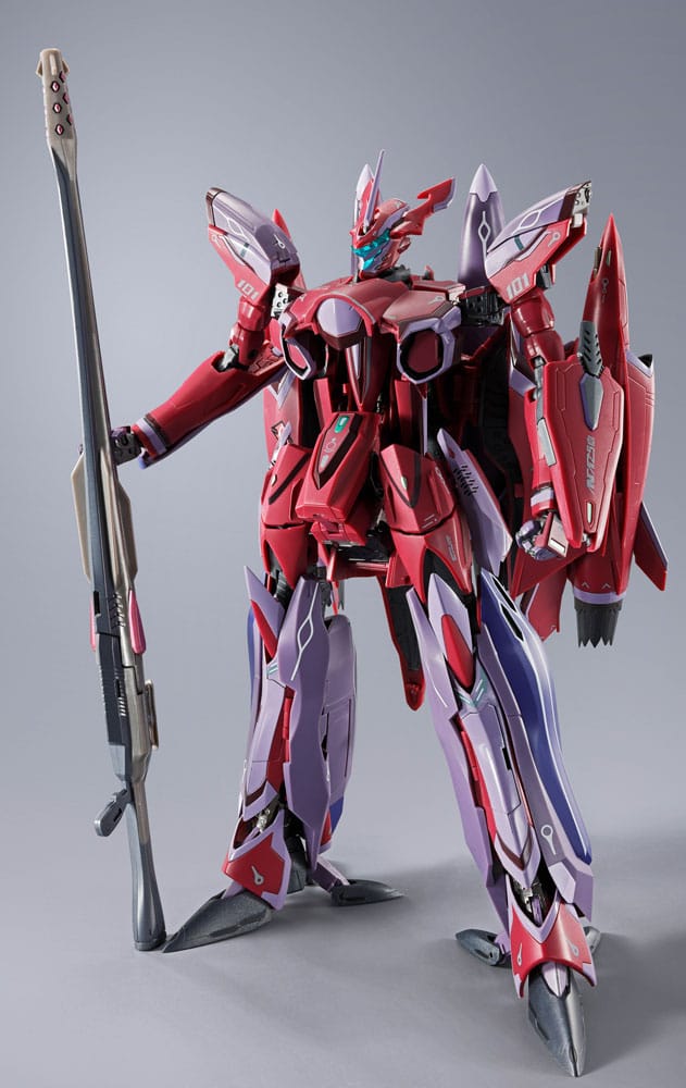 SU ORDINAZIONE Macross Frontier DX Chogokin Action Figure VF-27 Gamma SP Super Lucifer Valkyrie Brera Sterne use Revival Ver. 25 cm