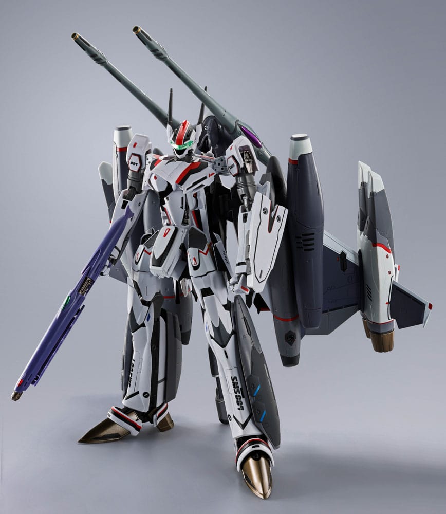 PREORDINE CHIUSO 08/2025 Macross Frontier DX Chogokin Action Figure Tornado Messiah Valkyrie Alto Saotome Use Revival Ver. 25 cm (PREORDINE NON CANCELLABILE)