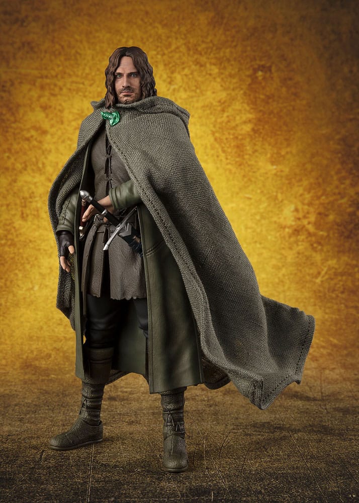 SU ORDINAZIONE Lord of the Rings S.H. Figuarts Action Figure Aragorn 16 cm *PREZZO SPECIALE*