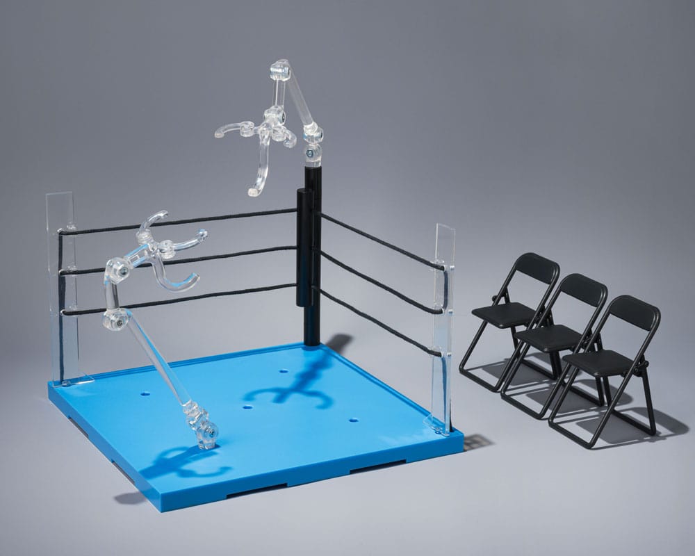 MADE TO ORDER Tamashii Stage Action Figure Accessory Act Ring Corner &amp; Folding Chair Set Neutral Ver.