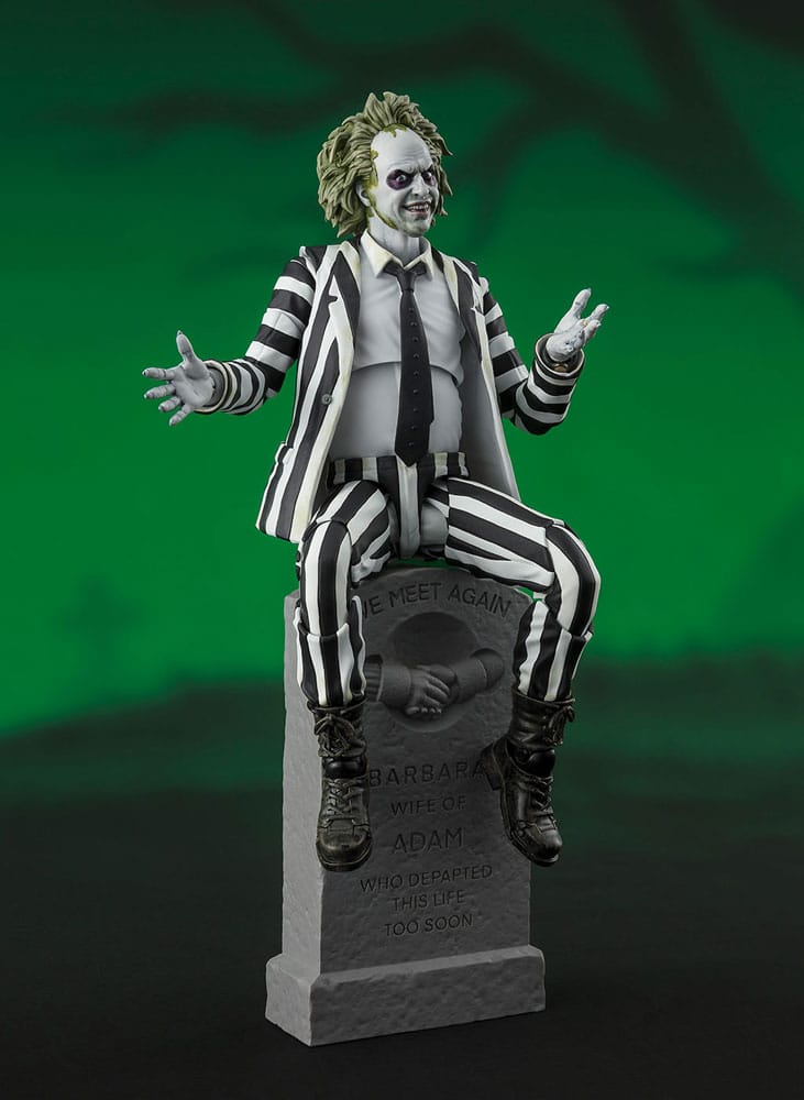 MADE TO ORDER Beetlejuice Beetlejuice SHFiguarts Action Figure Beetlejuice 15 cm