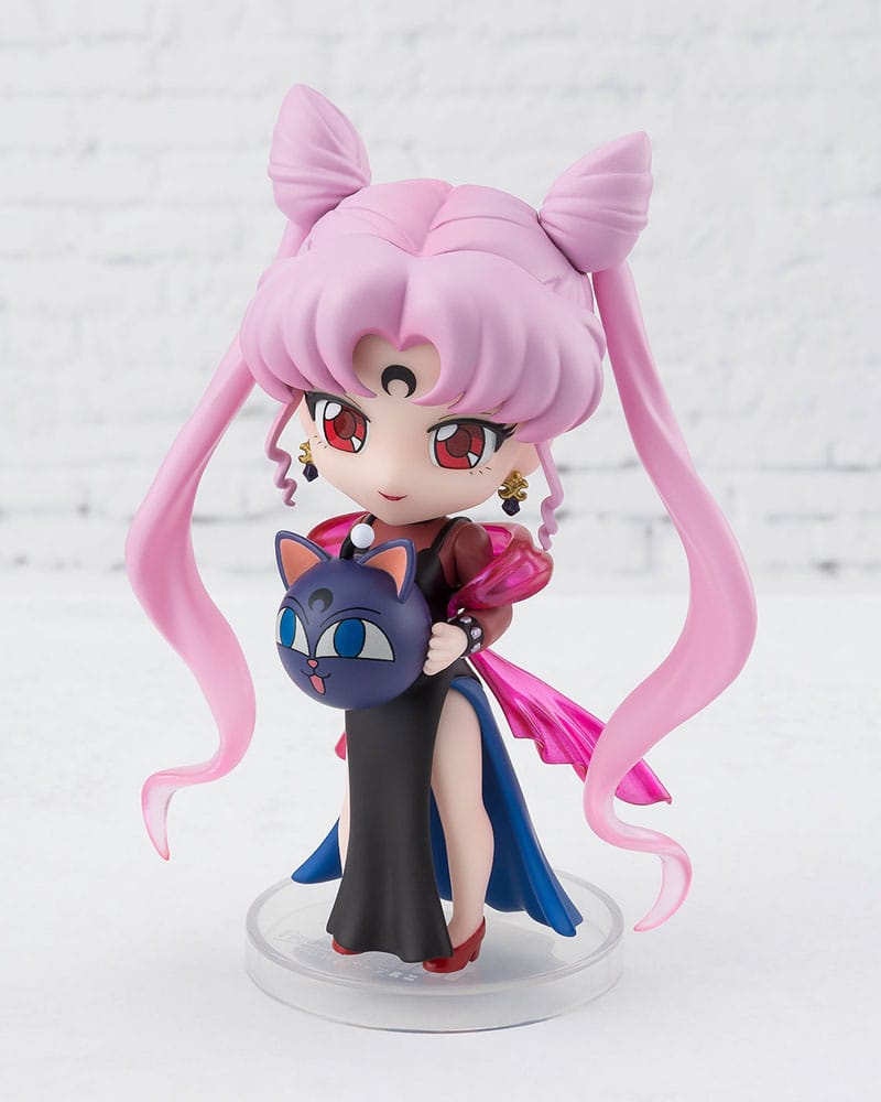 PREORDINE+ CHIUSO 01/2026 Pretty Guardian Sailor Moon R Figuarts mini Action Figure Black Lady 9 cm (C)