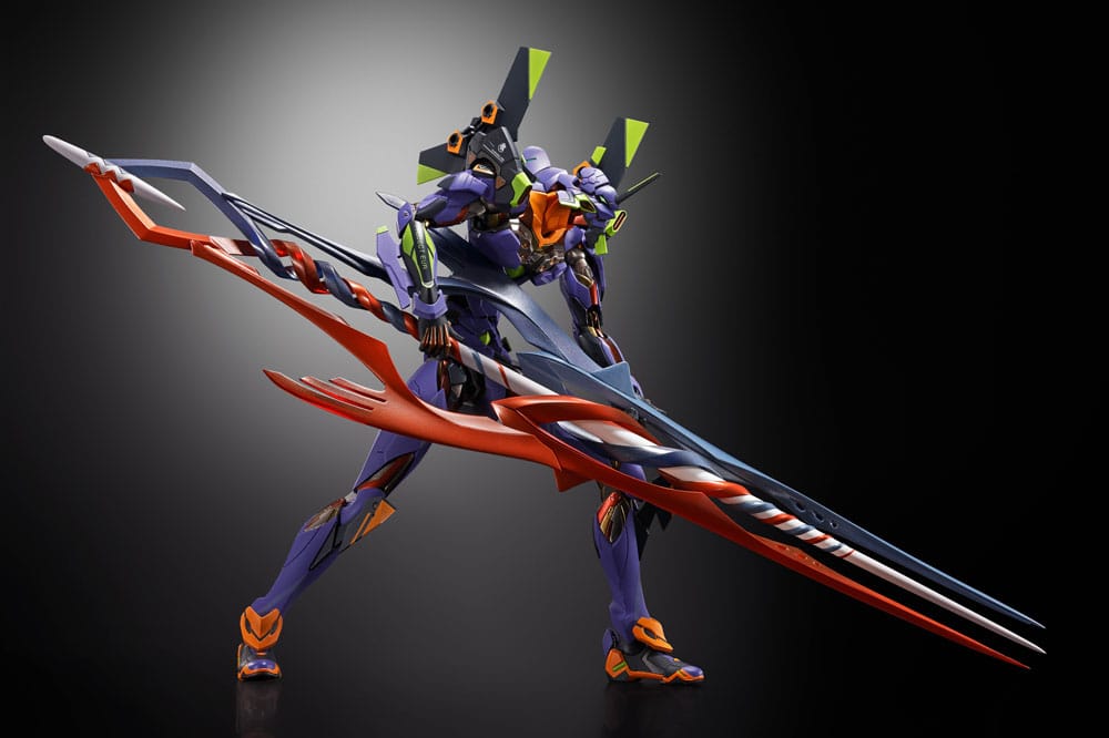 PREORDER+ CLOSED 02/2026 Neon Genesis Evangelion Metal Build Action Figure Eva Test Type-01 30th with the Spear of Gaius 22 cm (PREORDER NOT CANCELABLE)