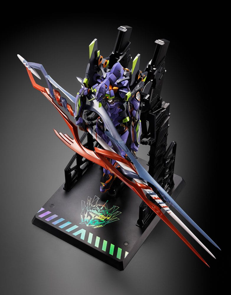 PREORDER+ CLOSED 02/2026 Neon Genesis Evangelion Metal Build Action Figure Eva Test Type-01 30th with the Spear of Gaius 22 cm (PREORDER NOT CANCELABLE)