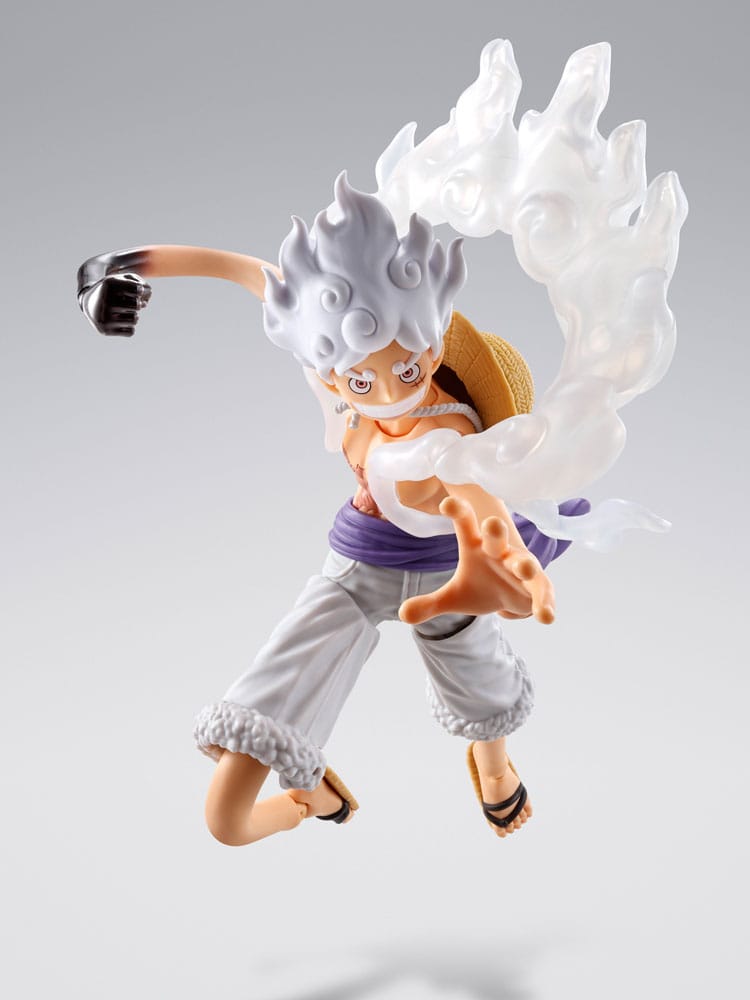 PREORDINE+ 01/2026 One Piece S.H.Figuarts Action Figure Monkey D. Luffy Gear 5 -Future Island Egghead- 15 cm