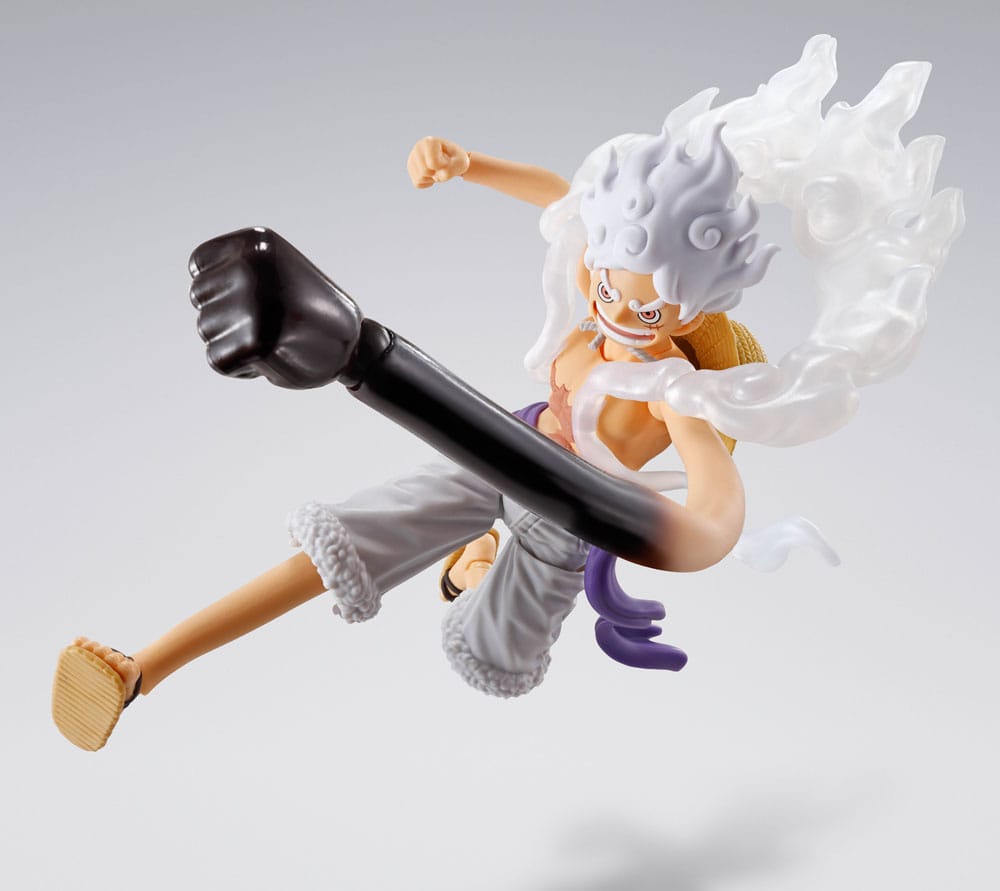 PREORDINE+ 01/2026 One Piece S.H.Figuarts Action Figure Monkey D. Luffy Gear 5 -Future Island Egghead- 15 cm