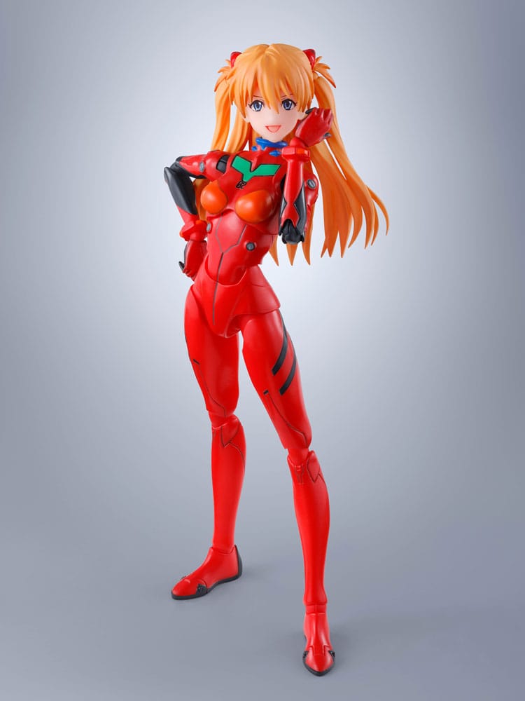 SU ORDINAZIONE Neon Genesis Evangelion S.H.Figuarts Action Figure Asuka Shikigami Langley 14 cm      