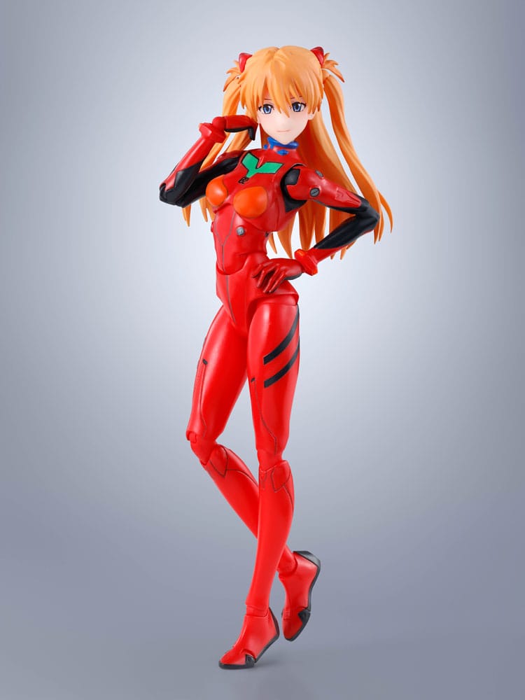 SU ORDINAZIONE Neon Genesis Evangelion S.H.Figuarts Action Figure Asuka Shikigami Langley 14 cm      