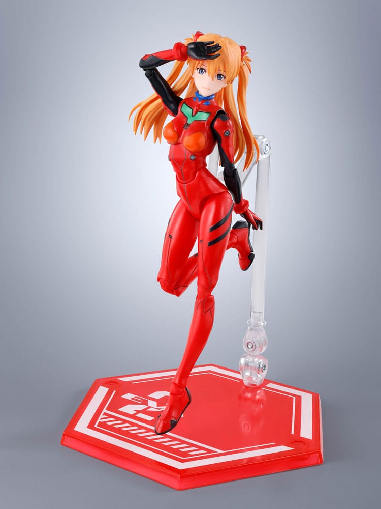 SU ORDINAZIONE Neon Genesis Evangelion S.H.Figuarts Action Figure Asuka Shikigami Langley 14 cm      