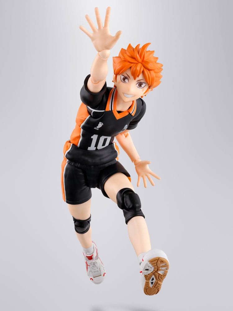 SU ORDINAZIONE Haikyu!! S.H.Figuarts Action Figure Shoyo Hinata 14 cm      