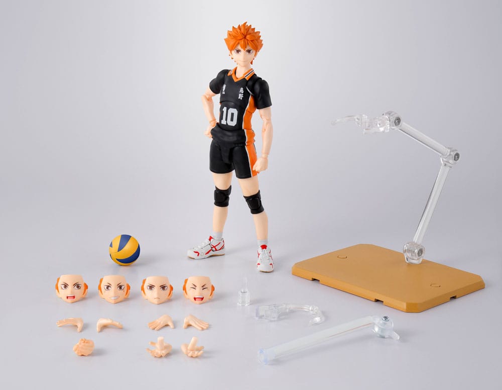 SU ORDINAZIONE Haikyu!! S.H.Figuarts Action Figure Shoyo Hinata 14 cm      