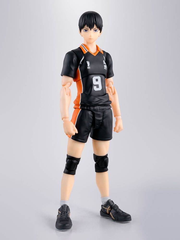 SU ORDINAZIONE Haikyu!! S.H.Figuarts Action Figure Tobio Kageyama 16 cm      