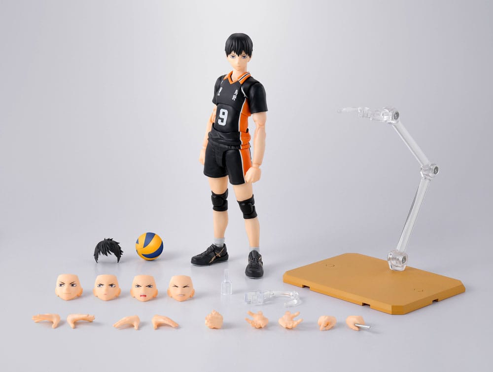 SU ORDINAZIONE Haikyu!! S.H.Figuarts Action Figure Tobio Kageyama 16 cm      