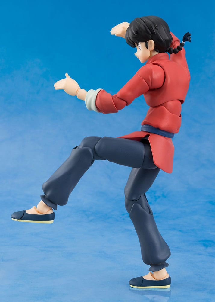 SU ORDINAZIONE Ranma 1/2 S.H. Figuarts Action Figure Ranma Saotome 14 cm         