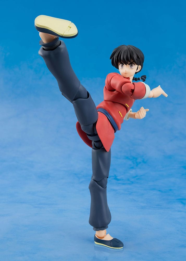 SU ORDINAZIONE Ranma 1/2 S.H. Figuarts Action Figure Ranma Saotome 14 cm         