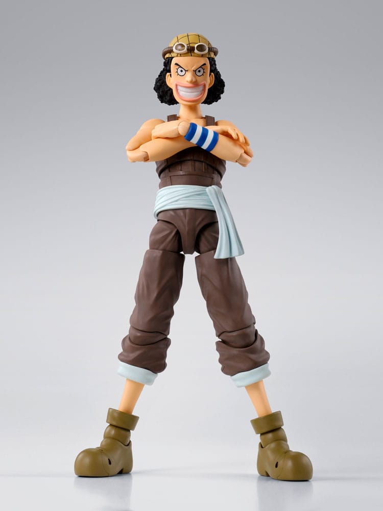PREORDINE+ 03/2027 One Piece S.H.Figuarts Action Figure Usopp -Romance Dawn- 15 cm