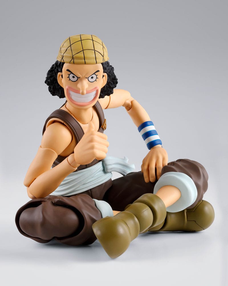 PREORDINE+ 03/2027 One Piece S.H.Figuarts Action Figure Usopp -Romance Dawn- 15 cm