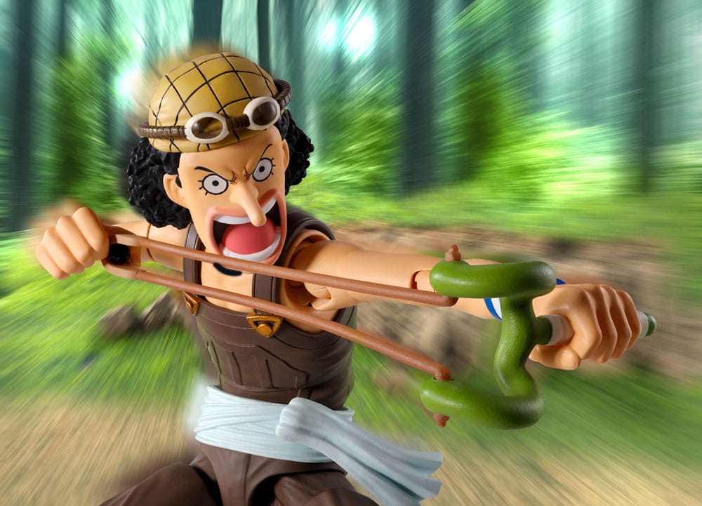 PREORDINE+ 03/2027 One Piece S.H.Figuarts Action Figure Usopp -Romance Dawn- 15 cm