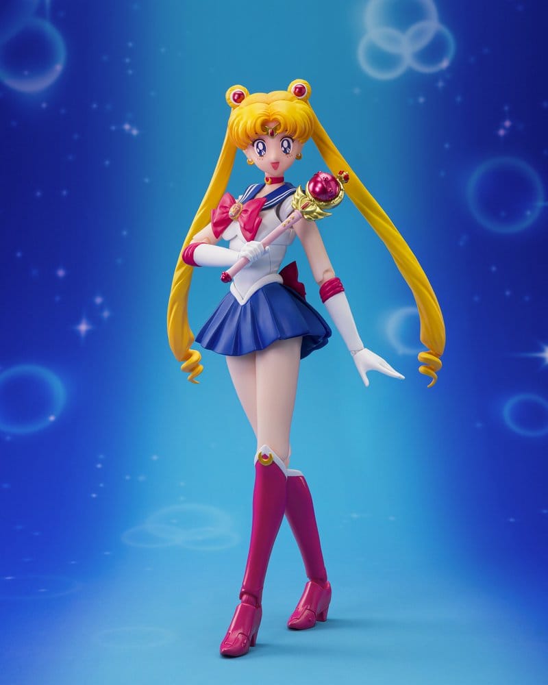 SU ORDINAZIONE Sailor Moon S.H. Figuarts Action Figure Sailor Moon -Crystal Star Compact Edition- 14 cm  
