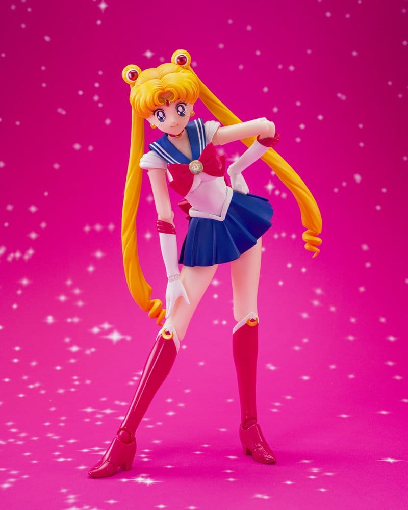 SU ORDINAZIONE Sailor Moon S.H. Figuarts Action Figure Sailor Moon -Crystal Star Compact Edition- 14 cm  