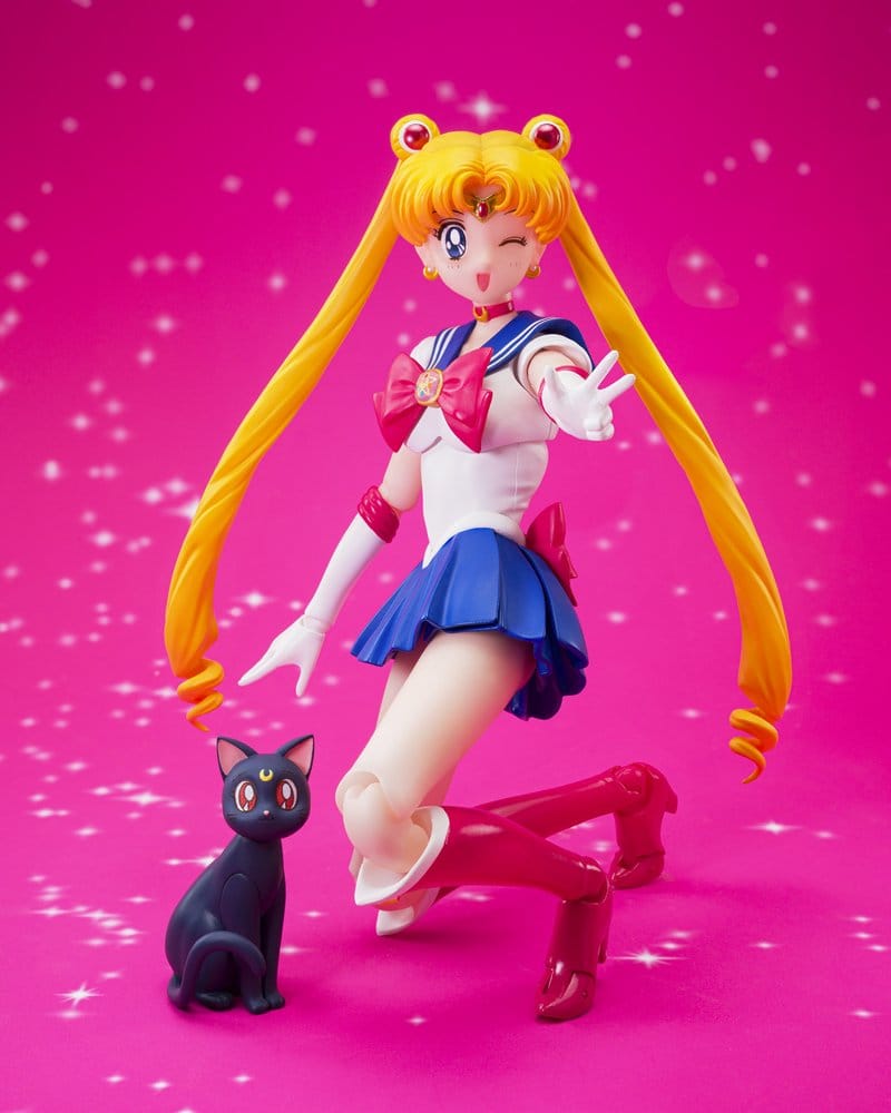 SU ORDINAZIONE Sailor Moon S.H. Figuarts Action Figure Sailor Moon -Crystal Star Compact Edition- 14 cm  