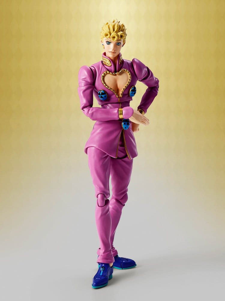 PREORDINE+ 01/2027 JoJo's Bizarre Adventure: Golden Wind S.H.Figuarts Action Figure Giorno Giovanna 16 cm