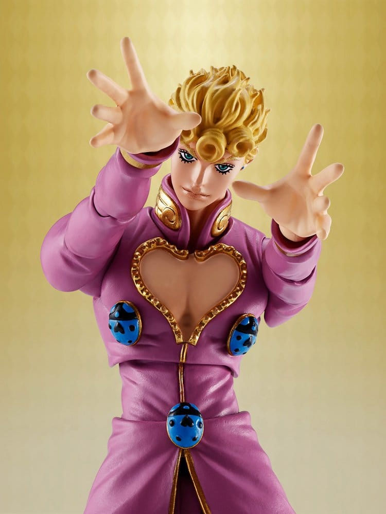 PREORDINE+ 01/2027 JoJo's Bizarre Adventure: Golden Wind S.H.Figuarts Action Figure Giorno Giovanna 16 cm