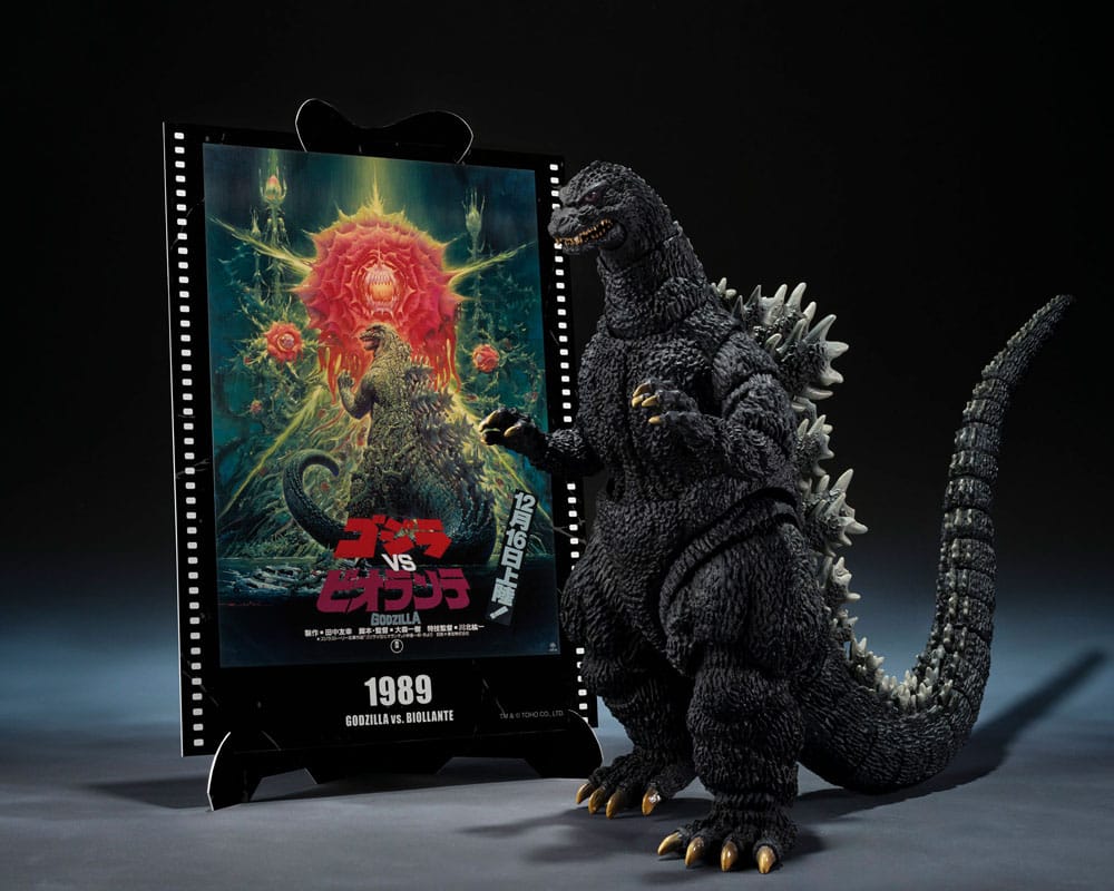 PREORDINE+ 04/2026 Godzilla (1989) S.H. Monster Arts Action Figure Godzilla vs. Biollante Movie Graphic Plus 16 cm (PREORDINE NON CANCELLABILE)