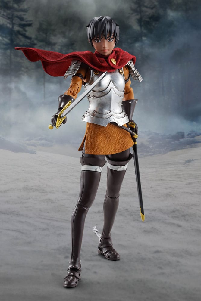 SU ORDINAZIONE Berserk S.H.Figuarts Action Figure Casca The Band of the Hawk 15 cm