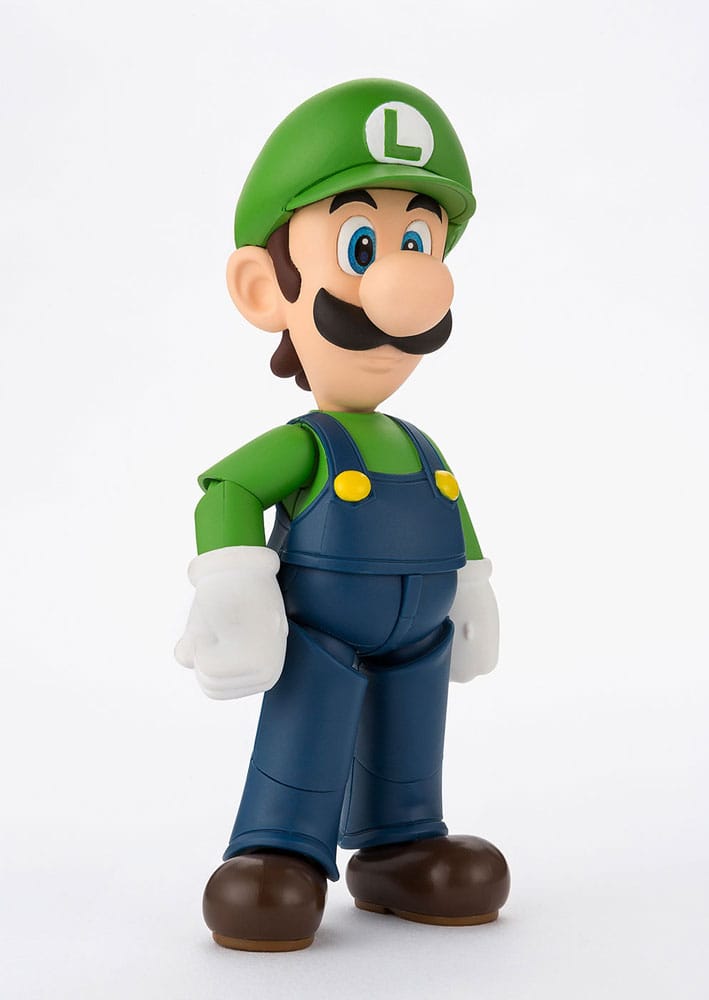 SU ORDINAZIONE Super Mario S.H. Figuarts Action Figure Luigi 11 cm ESAURITO