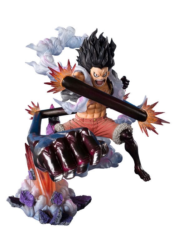 SU ORDINAZIONE One Piece Figuarts ZERO Extra Battle PVC Statue Monkey D. Luffy Gear 4 Snake Man King Cobra 21 cm
