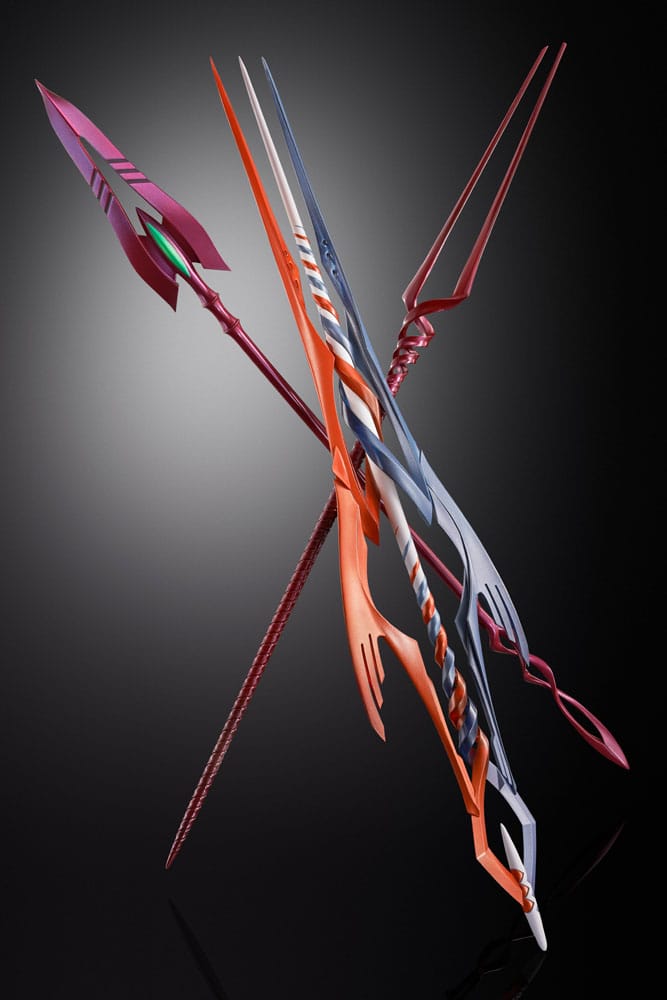 SU ORDINAZIONE Neon Genesis Evangelion Metal Build Action Figure Eva Production Model-02 30th with the Spear of Cassius 22 cm