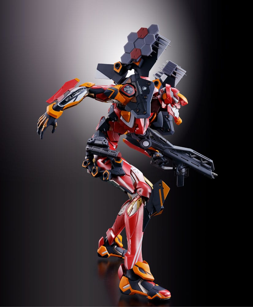 SU ORDINAZIONE Neon Genesis Evangelion Metal Build Action Figure Eva Production Model-02 30th with the Spear of Cassius 22 cm
