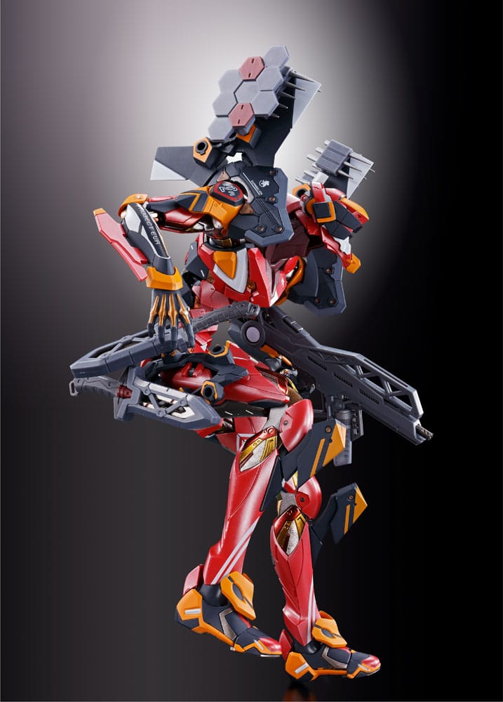 SU ORDINAZIONE Neon Genesis Evangelion Metal Build Action Figure Eva Production Model-02 30th with the Spear of Cassius 22 cm