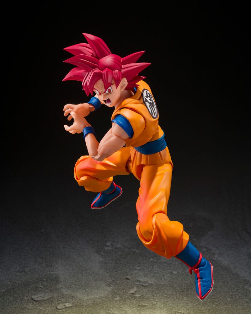 PREORDINE+ 07/2027 Dragon Ball Super S.H.Figuarts Action Figure Super Saiyan God Son Guko (God Aura) 15 cm