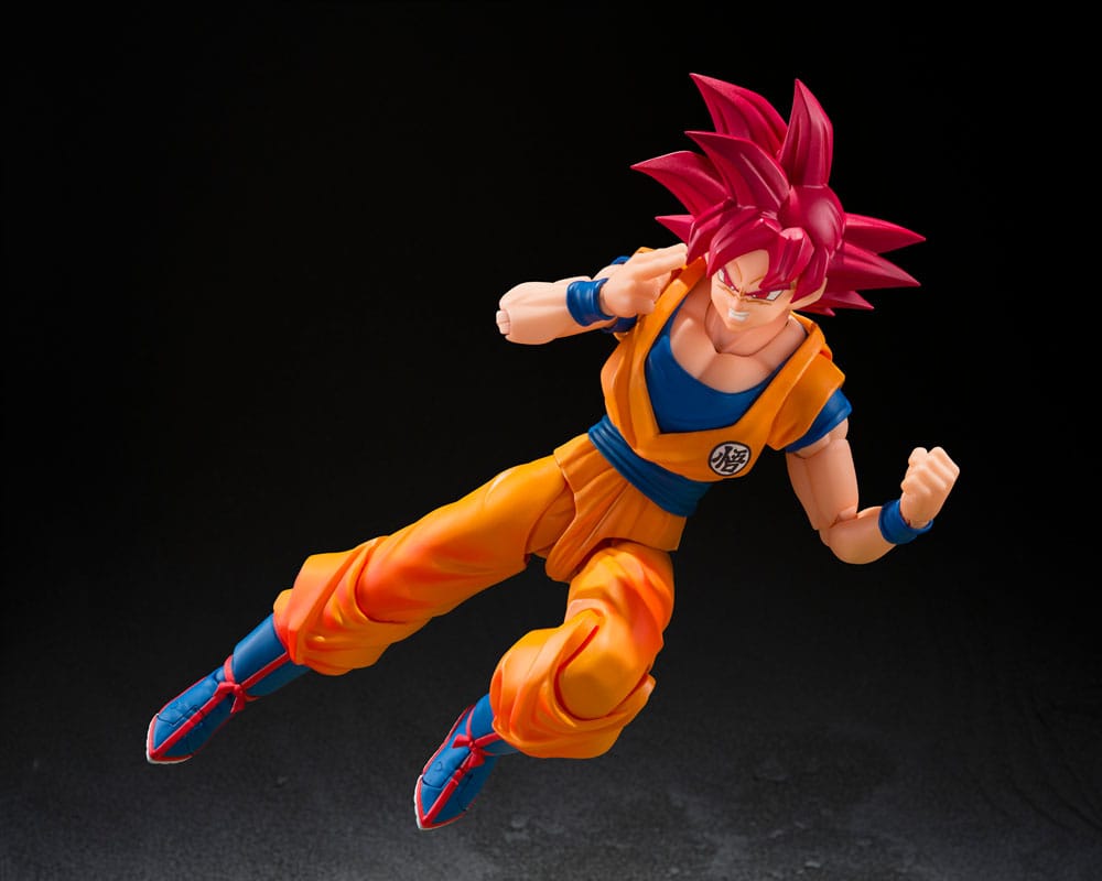 PREORDINE+ 07/2027 Dragon Ball Super S.H.Figuarts Action Figure Super Saiyan God Son Guko (God Aura) 15 cm
