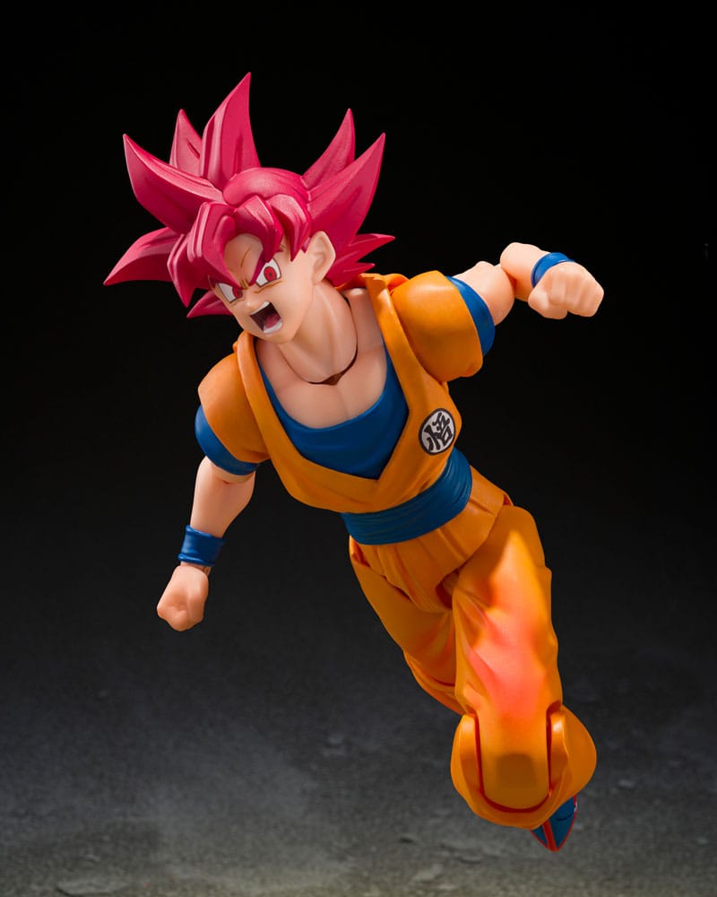 PREORDINE+ 07/2027 Dragon Ball Super S.H.Figuarts Action Figure Super Saiyan God Son Guko (God Aura) 15 cm