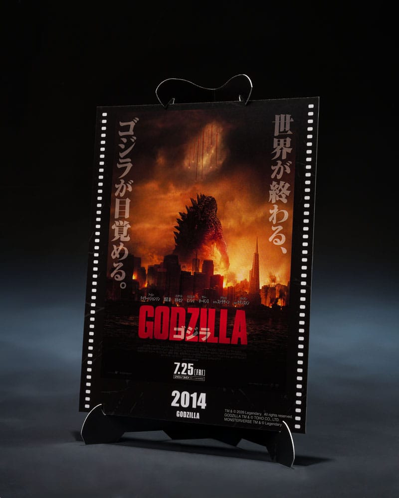 SU ORDINAZIONE Godzilla 2014 S.H.MonsterArts Action Figure Godzilla Movie Graphic Plus 15 cm