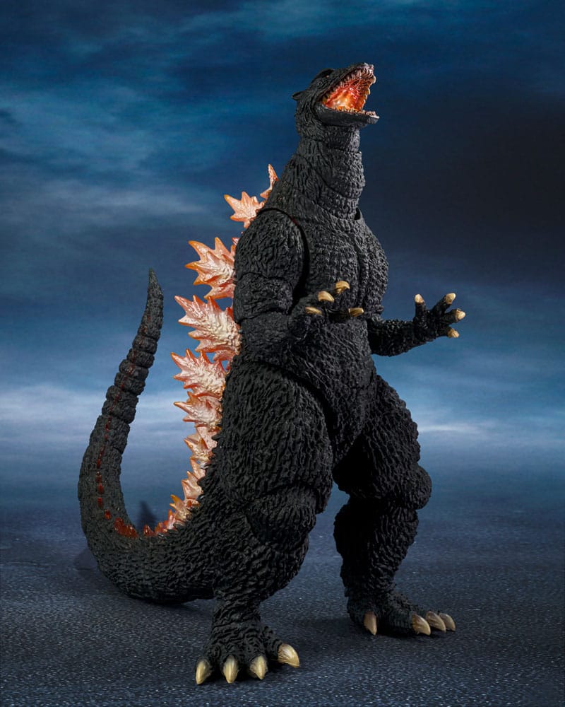 SU ORDINAZIONE Godzilla: Final Wars S.H.MonsterArts Action Figure Godzilla Heat Ray Ver. vs. New Gotengo 16 cm