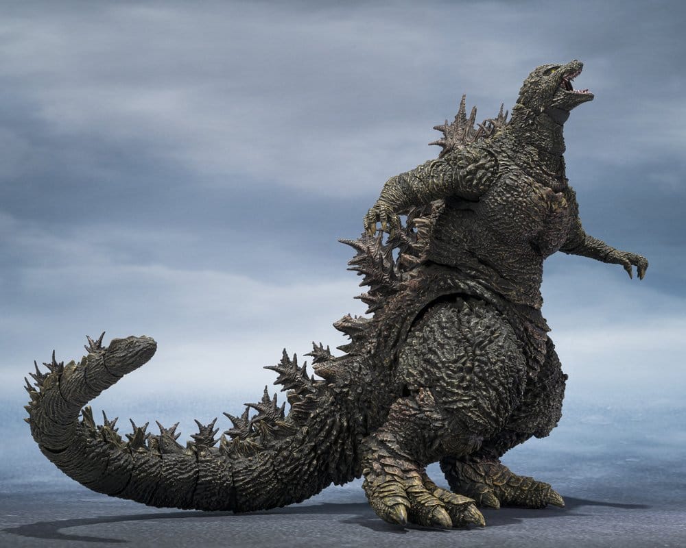 SU ORDINAZIONE Godzilla S.H.MonsterArts Action Figure Godzilla the Ride: Great Clash 16 cm 